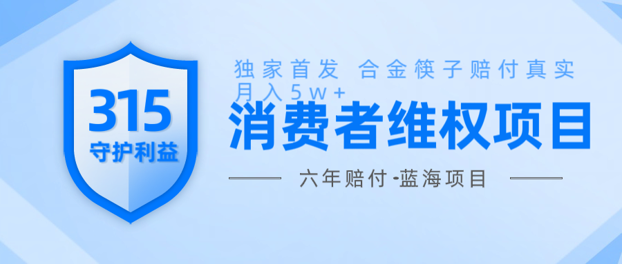 维Q赔付合金筷子玩法小白也能月入5w+风口项目实操-糊涂帮
