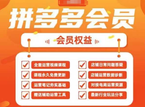2025拼多多运营实战课，40节全流程教学，覆盖拼多多运营全链路-糊涂帮