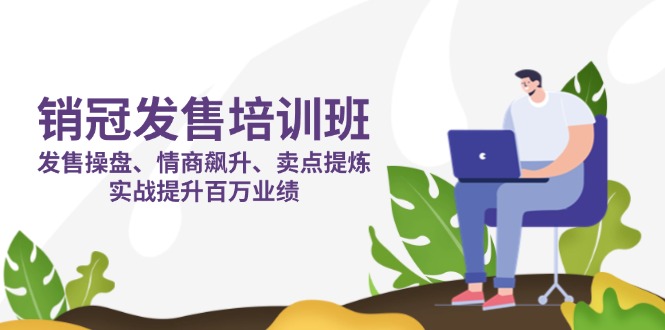 销冠 发售培训班：发售 操盘+情商 飙升+卖点 提炼，实战提升百万业绩-糊涂帮