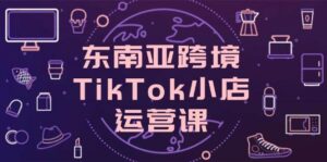 东南亚跨境TikTok小店运营课，掌握店铺设置与流量转化核心技巧-糊涂帮
