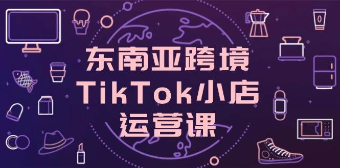 东南亚跨境TikTok小店运营课，掌握店铺设置与流量转化核心技巧-糊涂帮
