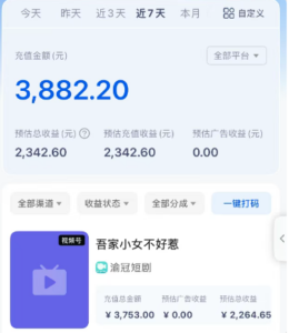 短剧搬砖新玩法，软件批量二创剪辑，7天赚了3800，赶紧做起来【附软件】-糊涂帮