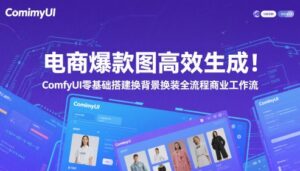 电商爆款图高效生成！ComfyUI 零基础搭建换背景换装全流程商业工作流-糊涂帮