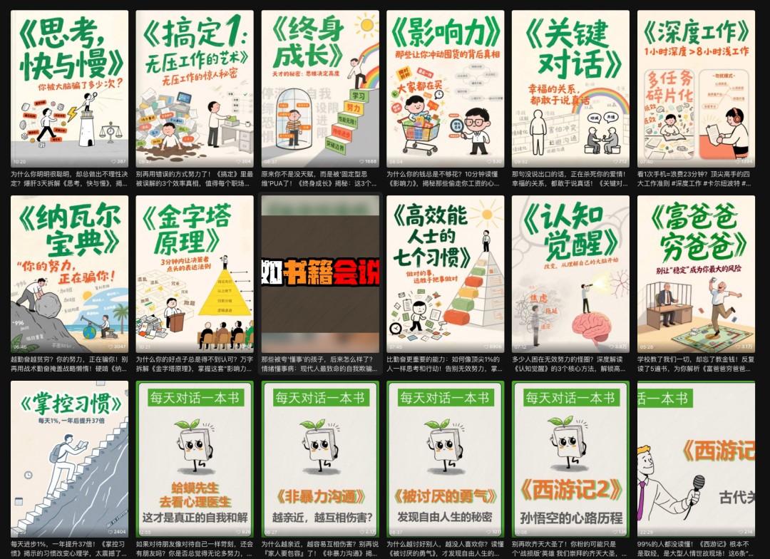 利用扣子工作流制作AI视频工具，一键制作“假如书籍会说话”爆款视频保姆级教程-糊涂帮