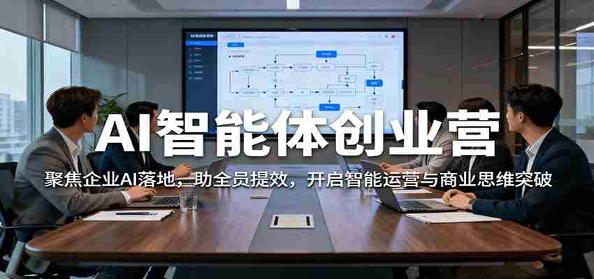AI智能体创业营：聚焦企业AI落地，助全员提效，开启智能运营与商业思维突破-糊涂帮