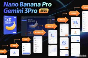 Nano Banana Pro Gemini 3Pro，最新创作实战课，12节实战向技术流，职场降维打击-糊涂帮-专注创业项目分享_资源整合-糊涂帮