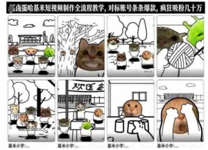 卤蛋哈基米短视频制作全流程教学，条条爆款，疯狂吸粉几十万-糊涂帮-专注创业项目分享_资源整合-糊涂帮