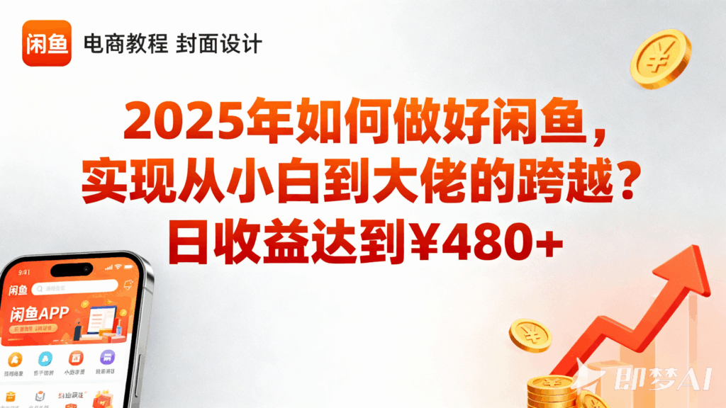 图片[1]-2025年如何做好闲鱼，实现从小白到大佬的跨越？日收益达到¥480+(糊涂哥粉丝专属)-糊涂帮