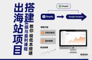 小淘出海站项目，搭建实操与盈利课程，手把手教你用极低成本搭建-糊涂帮-专注创业项目分享_资源整合-糊涂帮
