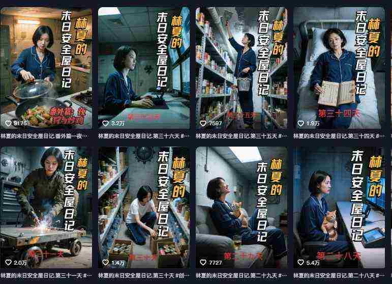 十个作品涨粉近20W!用AI制作末日安全日记连载,日入4位数,评论区爆肝求更新(附详细步骤)