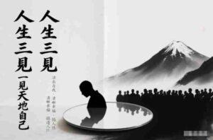 人生三见一见天地见众生见自己，活出自我拥有清晰幸福人生，搞透人性-糊涂帮-专注创业项目分享_资源整合-糊涂帮